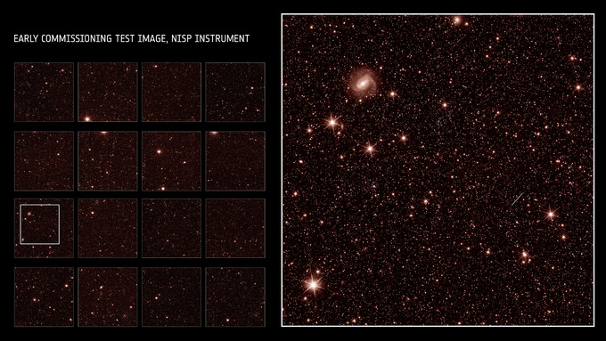 Euclid NISP test image